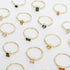 Channel Set Tourmaline Baguette in Yellow Gold